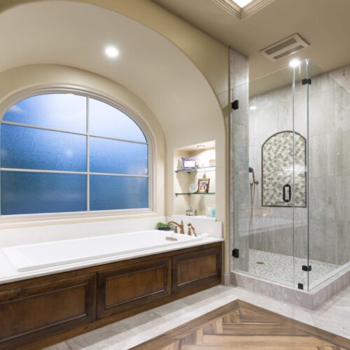 frameless shower