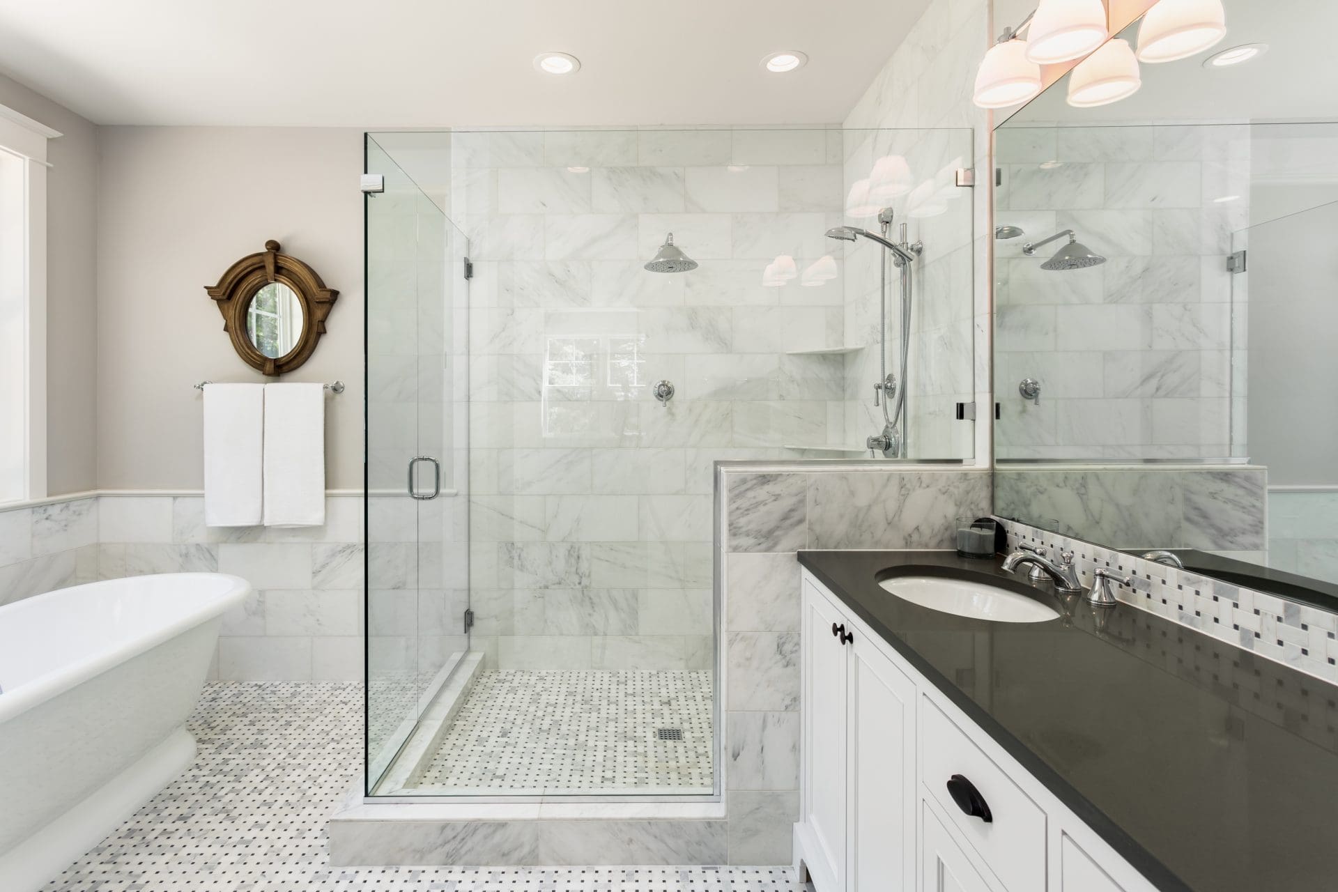 frameless shower | Transform Your Bathroom