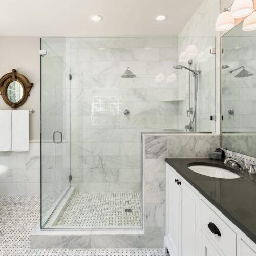 frameless shower