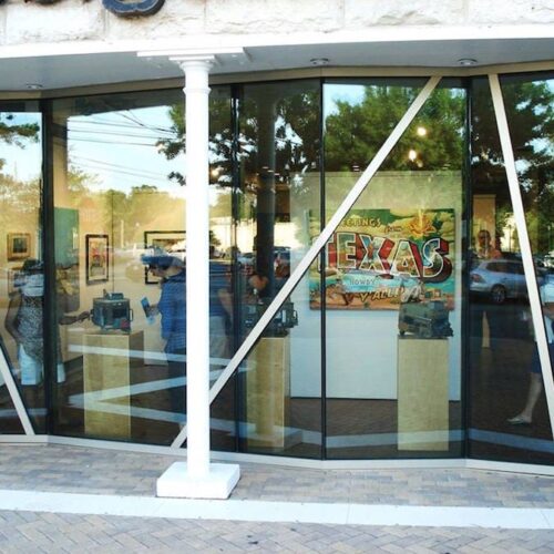 Exterior View of Store Curtain Wall System | Georgetown Art Center | Commercial Projects | Anchor-Ventana