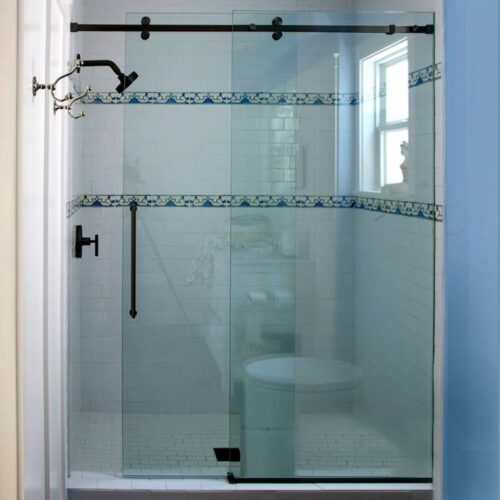 Sliding Glass Shower Enclosure