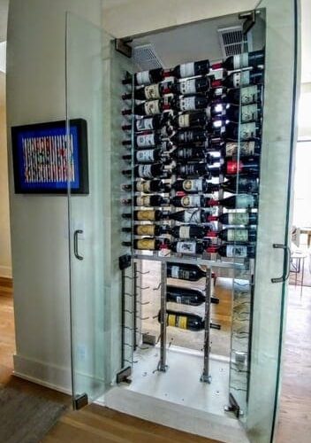 wine storage glass