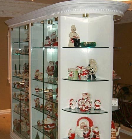 Glass Shelves Display Case | Cabinet Glass & Shelves Gallery | Residential Products | Anchor-Ventana Glass