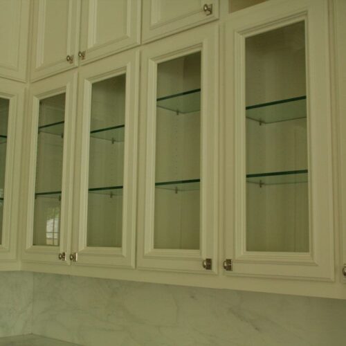 Glass Door Inserts & Glass Shelves for Kitchen Cabinets | Cabinet Glass & Shelves Gallery | Residential Products | Anchor-Ventana Glass