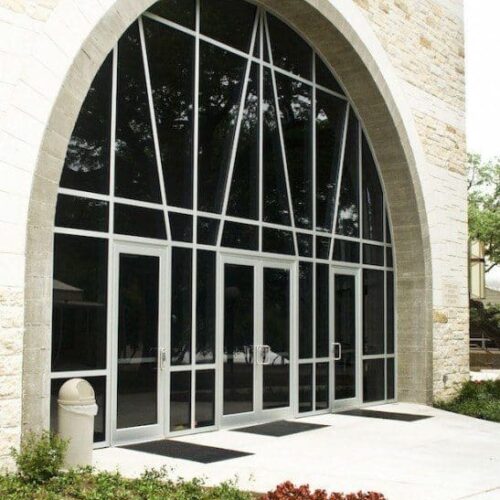 Curtain Wall Entrance | Entrances Gallery | Commercial Products | Anchor-Ventana Glass