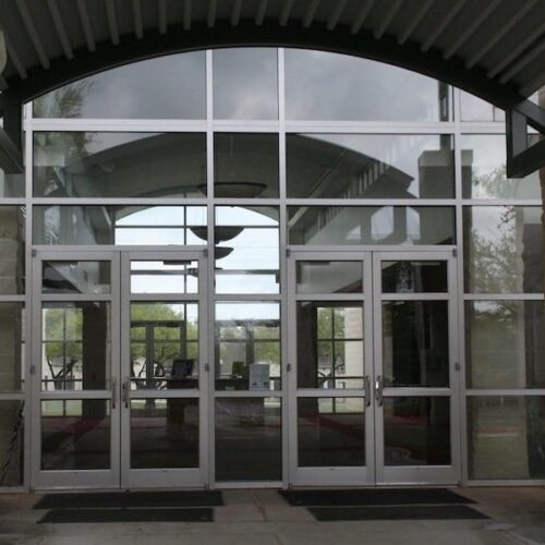 Curtain Wall Entrance | Entrances Gallery | Commercial Products | Anchor-Ventana Glass