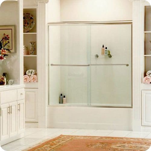 Frameless 1050 Sliding Shower Door | Shower Enclosures | Products | Residential | Anchor-Ventana Glass