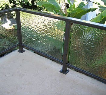 ARS Glass Handrail with Flemish Glass at Balcony | Glass Handrail Systems | Residential Gallery | Anchor-Ventana Glass