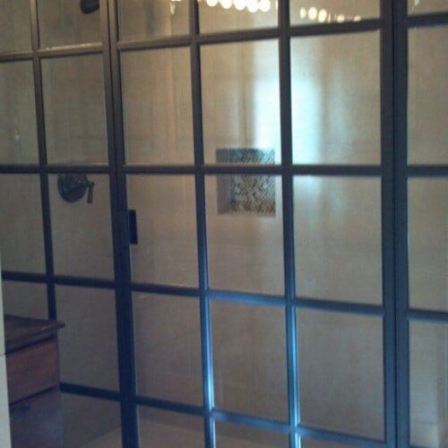 Window Framed Shower Door - Unique Shower Door | Shower Gallery | Anchor-Ventana Glass