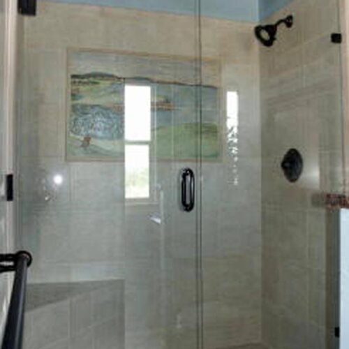 Frameless Shower - Bathroom - Traditional | Shower Gallery | Anchor-Ventana Glass