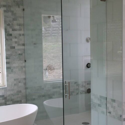 Frameless Shower - Bathroom - Modern - Eclectic | Shower Gallery | Anchor-Ventana Glass