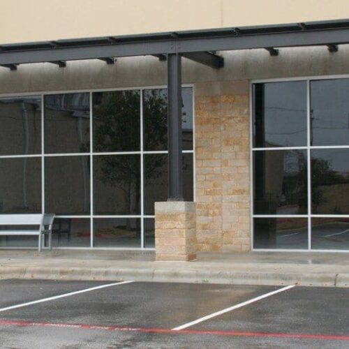 Flush Glazed Store Front | Commercial Storefronts | Commercial Products | Anchor-Ventana Glass