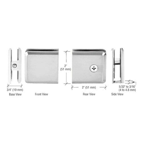 Wall Mount Clamp | Hardware Options | Residential | Anchor-Ventana